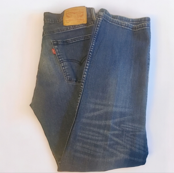 Levi's Jeans Mens 31x30 Blue 514 Straight Denim - Picture 1 of 14
